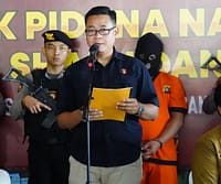 Direktur Reserse Narkoba Polda Babel, Kombes Pol Slamet Ady Purnomo, Senin (7/7/2025)